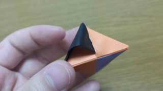 両三角錐の作り方6-4